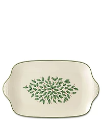 Lenox Holiday Holly Oversized 20#double; Platter
