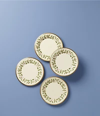 Lenox Holiday Salad Plates, Set of 4
