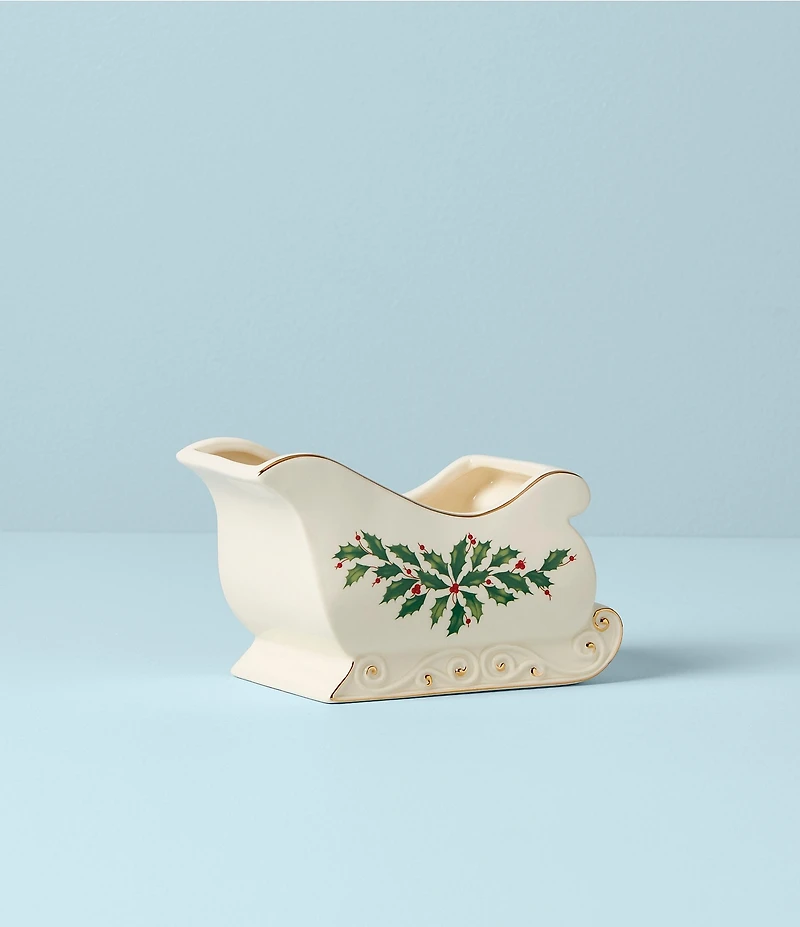 Lenox Holiday Sleigh Candy Dish