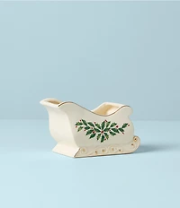 Lenox Holiday Sleigh Candy Dish