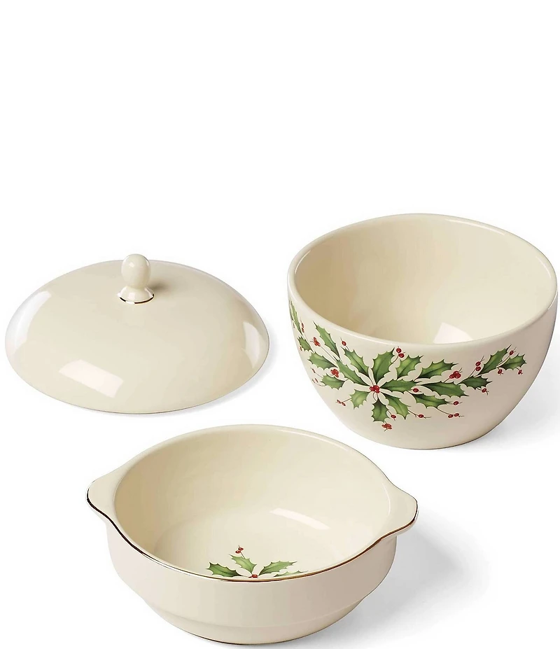 Lenox Holiday Stackable Bowl Set
