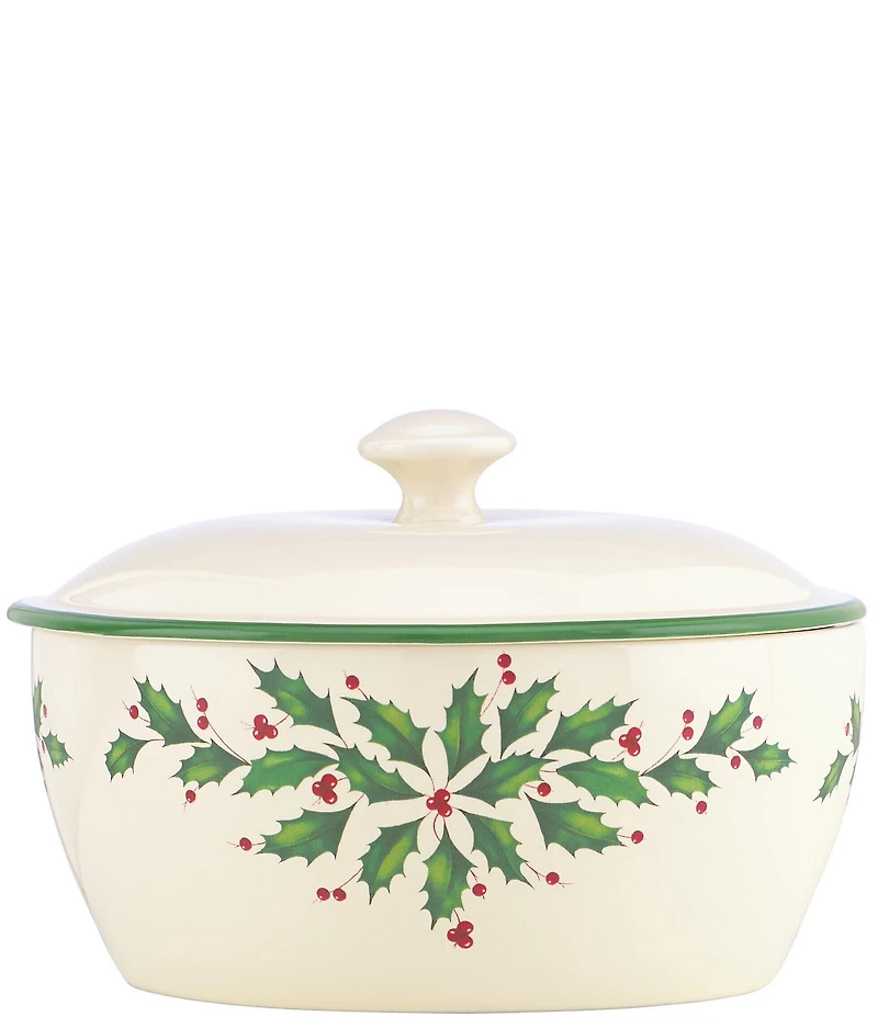 Lenox Hosting the Holidays Casserole Covered Dish