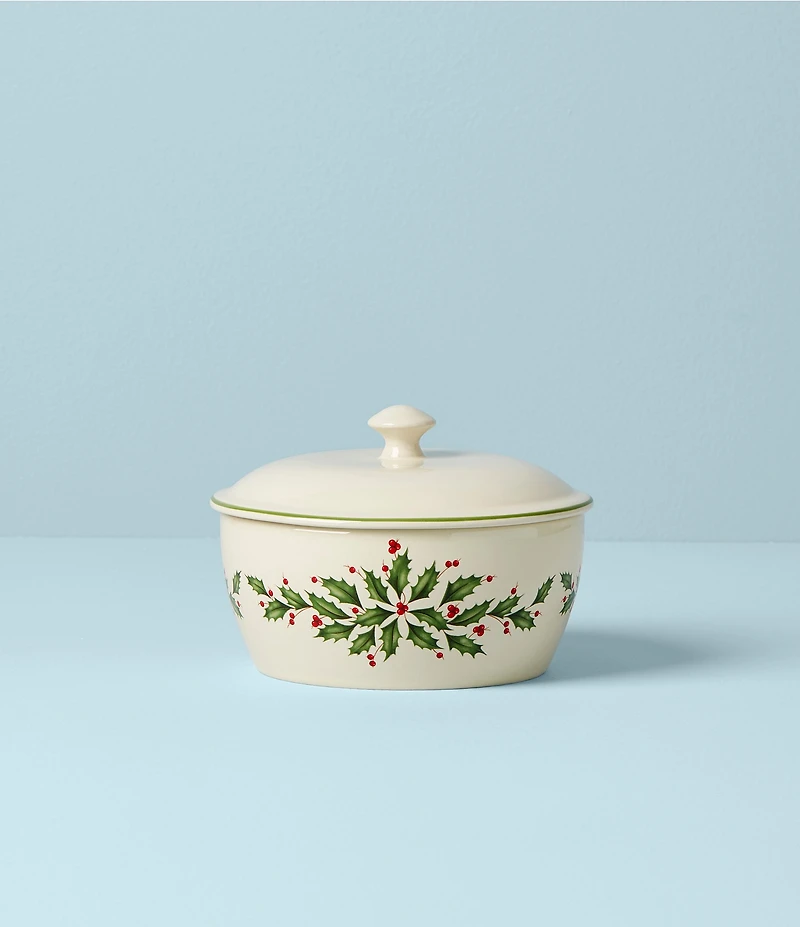 Lenox Hosting the Holidays Casserole Covered Dish