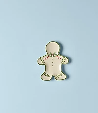 Lenox Hosting the Holidays Gingerbread Man Accent Plate