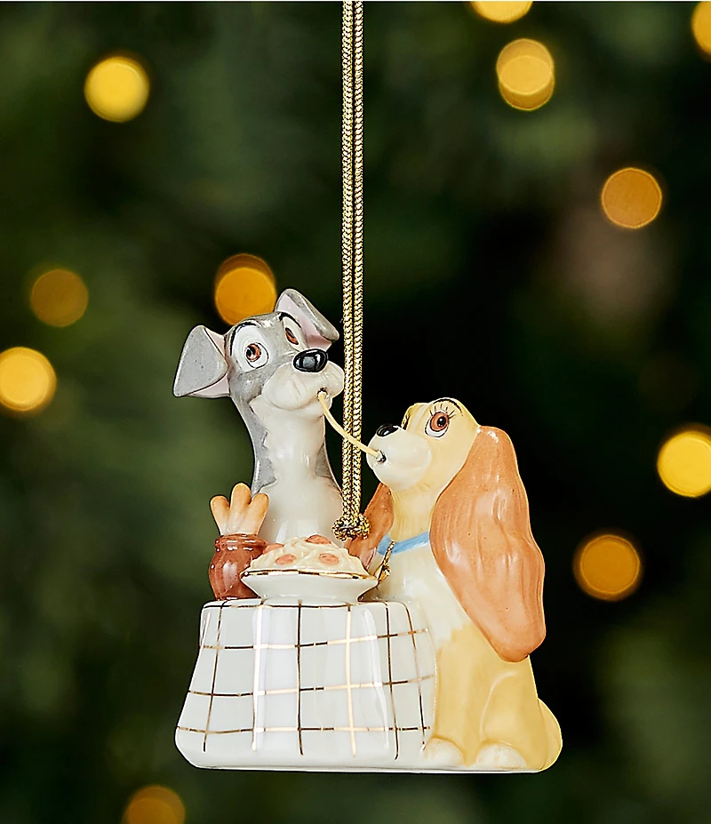Lenox Lenox Disney Lady & The Tramp Christmas Ornament