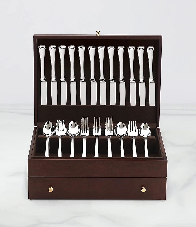 Lenox Mahogany Flatware Chest