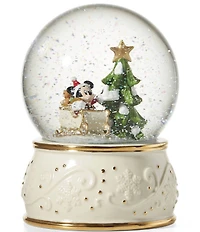 Lenox Mickey Mouse Snow Globe Figurine