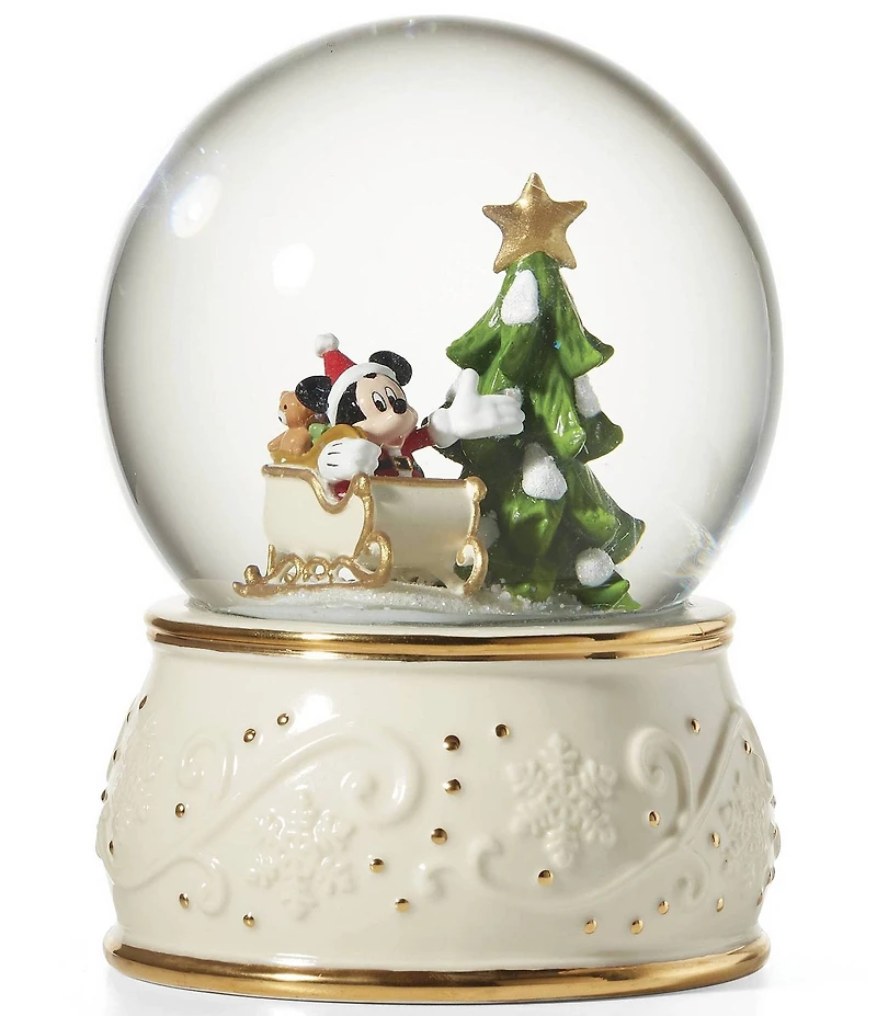 Lenox Disney Mickey Mouse Snow Globe