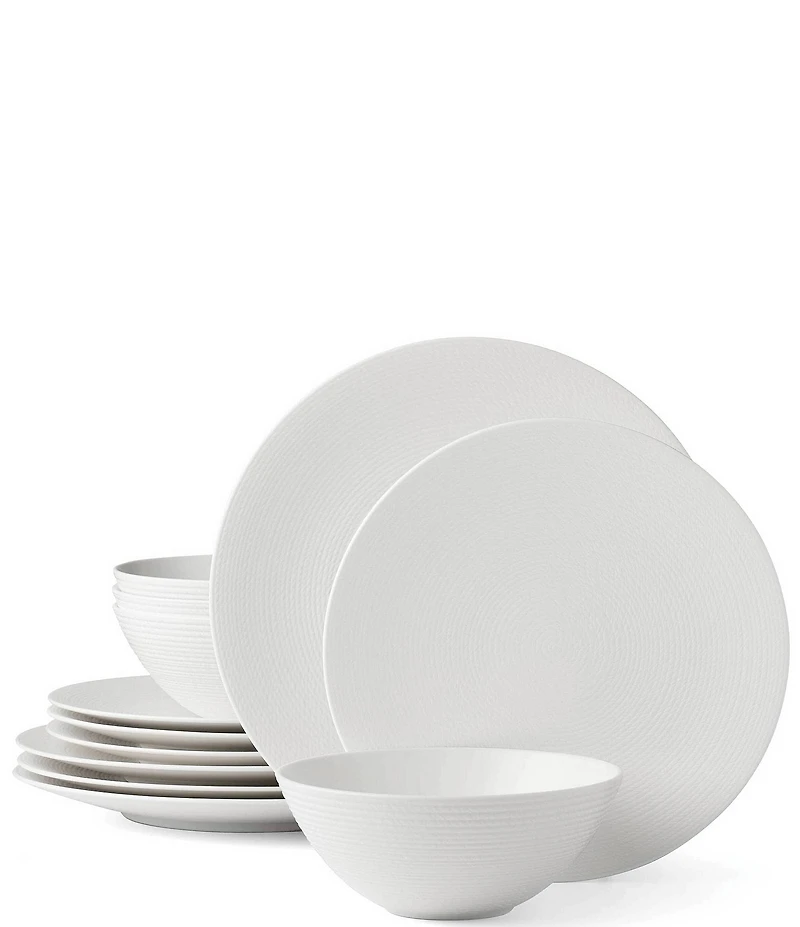 Lenox Modern LX Collective 12-Piece Dinnerware Set