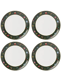 Lenox Nutcracker Ballet Collection Dinner Plates, Set of 4