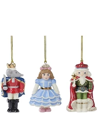 Lenox Nutcracker Ballet Collection Porcelain Ornaments, Set of 3