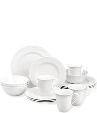 Lenox Opal Innocence Carved 16-Piece Dinnerware Set