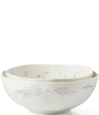Lenox Oyster Bay Collection Assorted 2-Piece Nesting Bowls