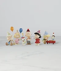 Lenox Peanuts 6-Piece Birthday Party Figurine Set