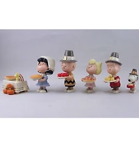 Lenox Peanuts 6-Piece Thanksgiving Figurine Set