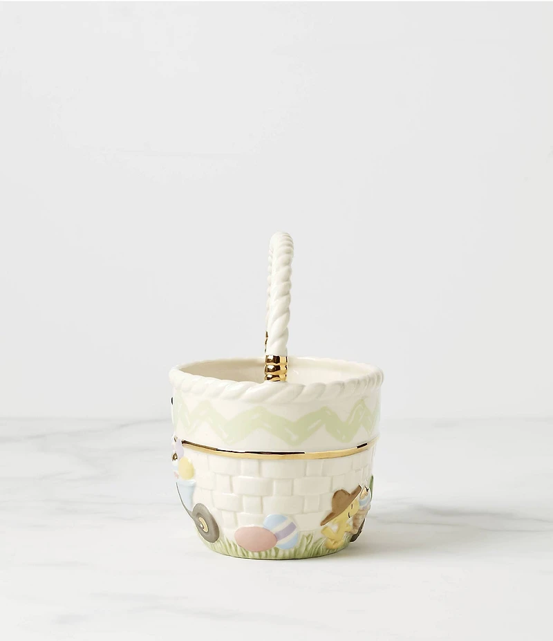 Lenox Peanuts Easter Snoopy & Woodstock Basket