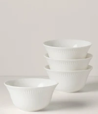 Lenox Profile White Small Bowls, Set of 4
