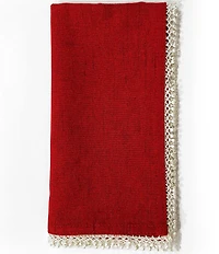 Lenox Red French Perle Napkins, Set of 4