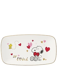 Lenox Snoopy Valentines Day Collection Hors d'Oeuvre Tray