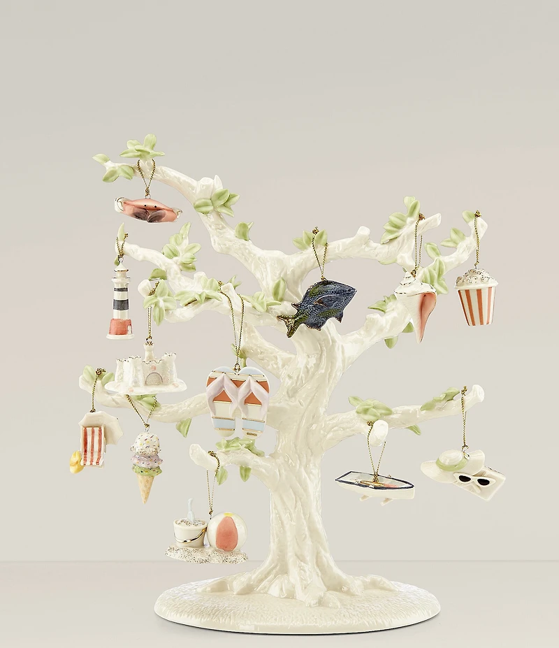 Lenox Summer 12-Piece Mini Ornament & Tree Set