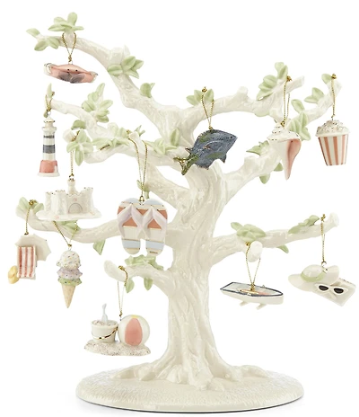 Lenox Summer 12-Piece Mini Ornament & Tree Set