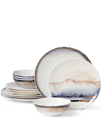 Lenox Summer Radiance 12-Piece Dinnerware Set