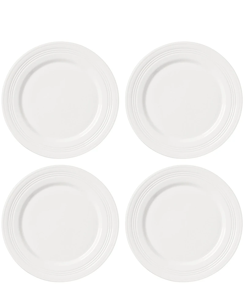Lenox Tin Can Alley 4 Degree Dinner Plates, Set of 4