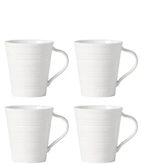 Lenox Tin Can Alley 4 Degree Mugs, Set of 4