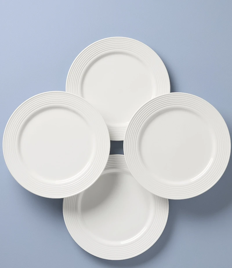 Lenox Tin Can Alley 7 Degree Dinner Plates, Set of 4