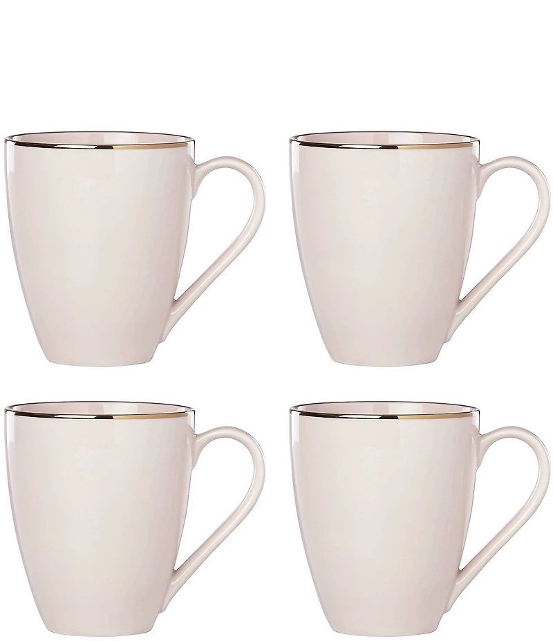 Lenox Trianna Mugs, Set of 4