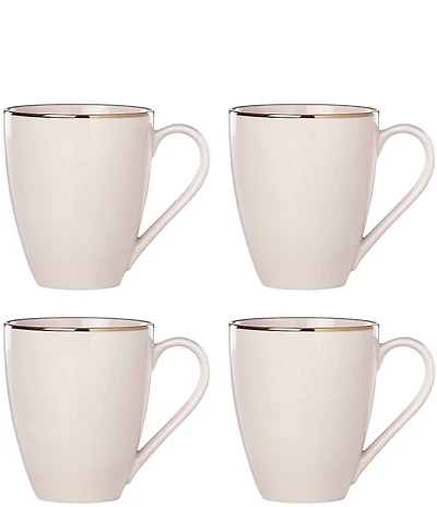 Lenox Trianna Mugs, Set of 4
