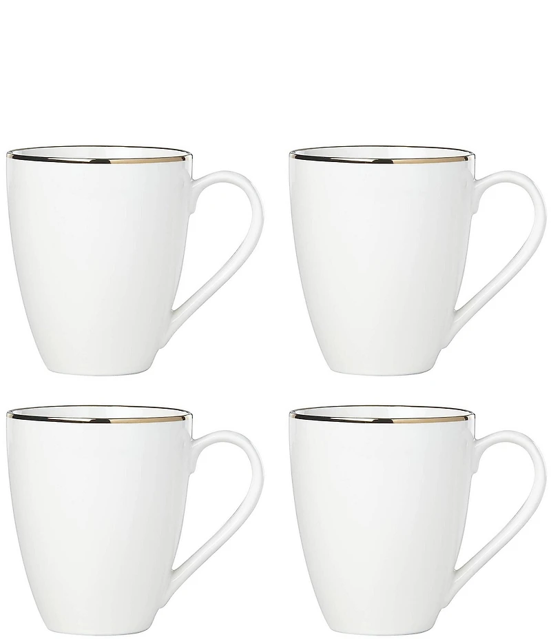 Lenox Trianna Mugs, Set of 4
