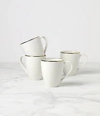 Lenox Trianna Mugs, Set of 4