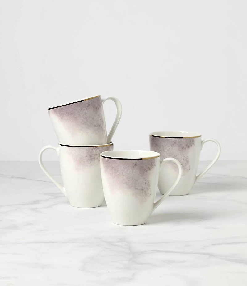 Lenox Trianna Salaria Mugs, Set of 4