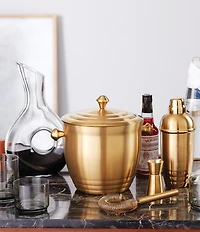 Lenox Tuscany Classic Gold Metal Ice Bucket