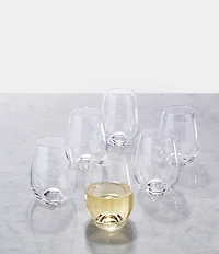 Lenox Tuscany Classics Stemless Wine Glass Set, Buy 4 Get 6