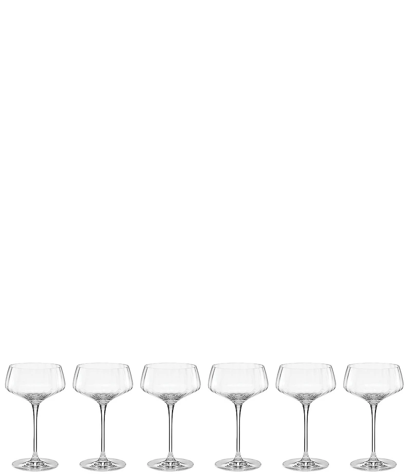 Lenox Tuscany Classics Angled Optic Coupes, Set of 6