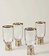 Lenox Tuscany Classics Gold Frost All-Purpose Glasses, Set of 4