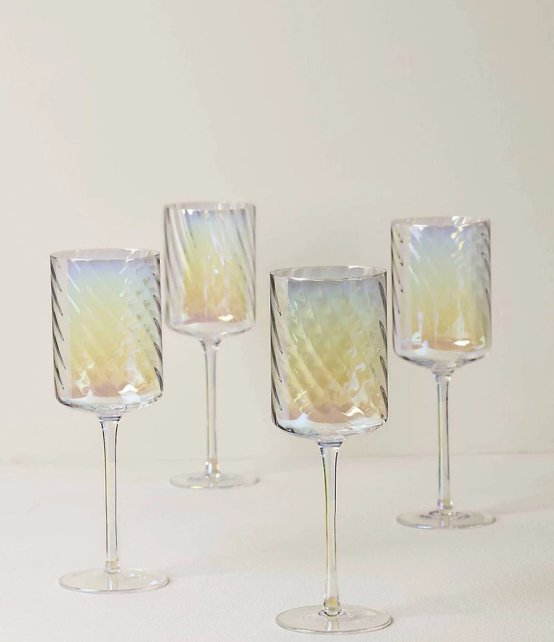 Lenox Tuscany Classics Iridescent Red Wine Glass, Set of 4