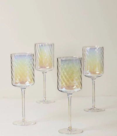 Lenox Tuscany Classics Iridescent Red Wine Glass, Set of 4