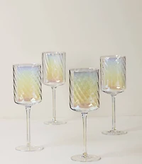 Lenox Tuscany Classics Iridescent Red Wine Glass, Set of 4