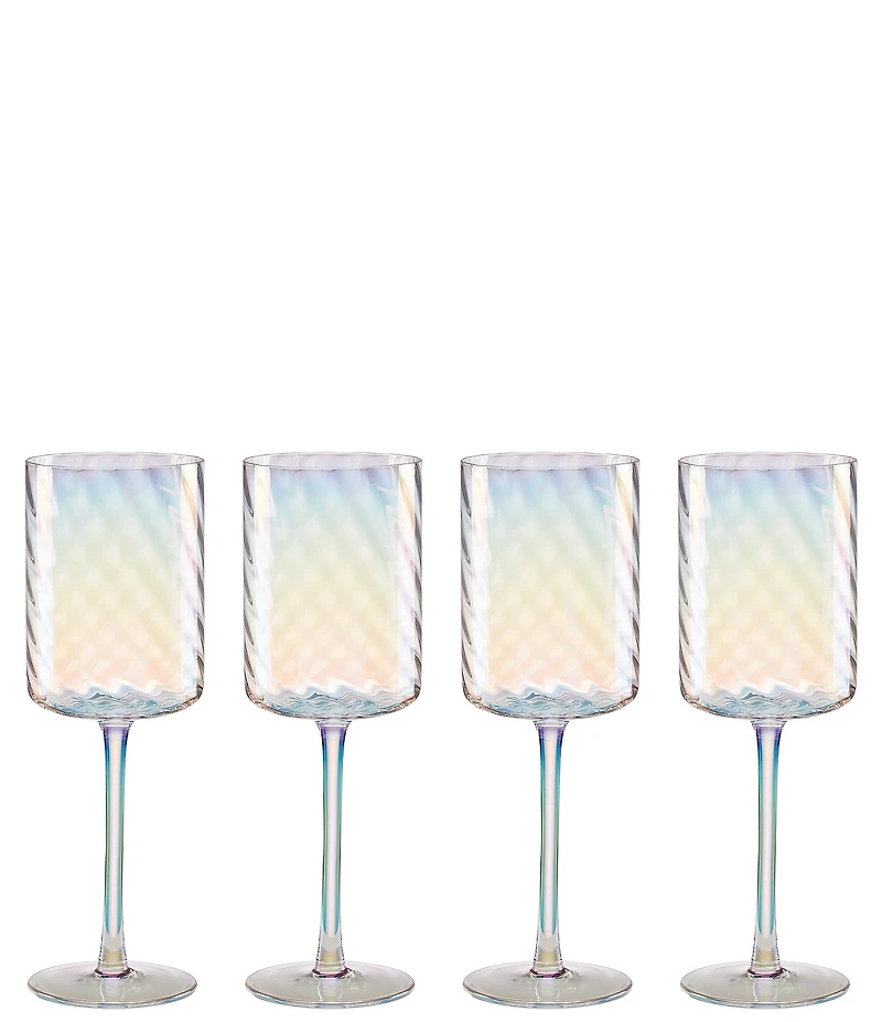 Lenox Tuscany Classics Iridescent White Wine Glass, Set of 4