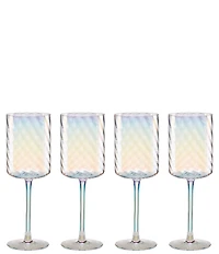 Lenox Tuscany Classics Iridescent White Wine Glass, Set of 4