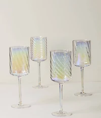Lenox Tuscany Classics Iridescent White Wine Glass, Set of 4