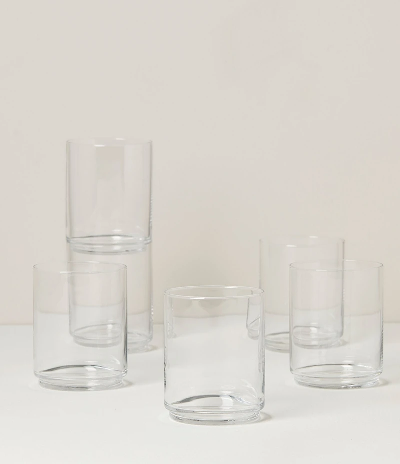 Lenox Tuscany Classics Stackable Glasses, Set of 6