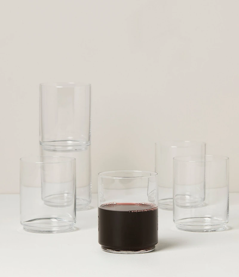 Lenox Tuscany Classics Stackable Glasses, Set of 6