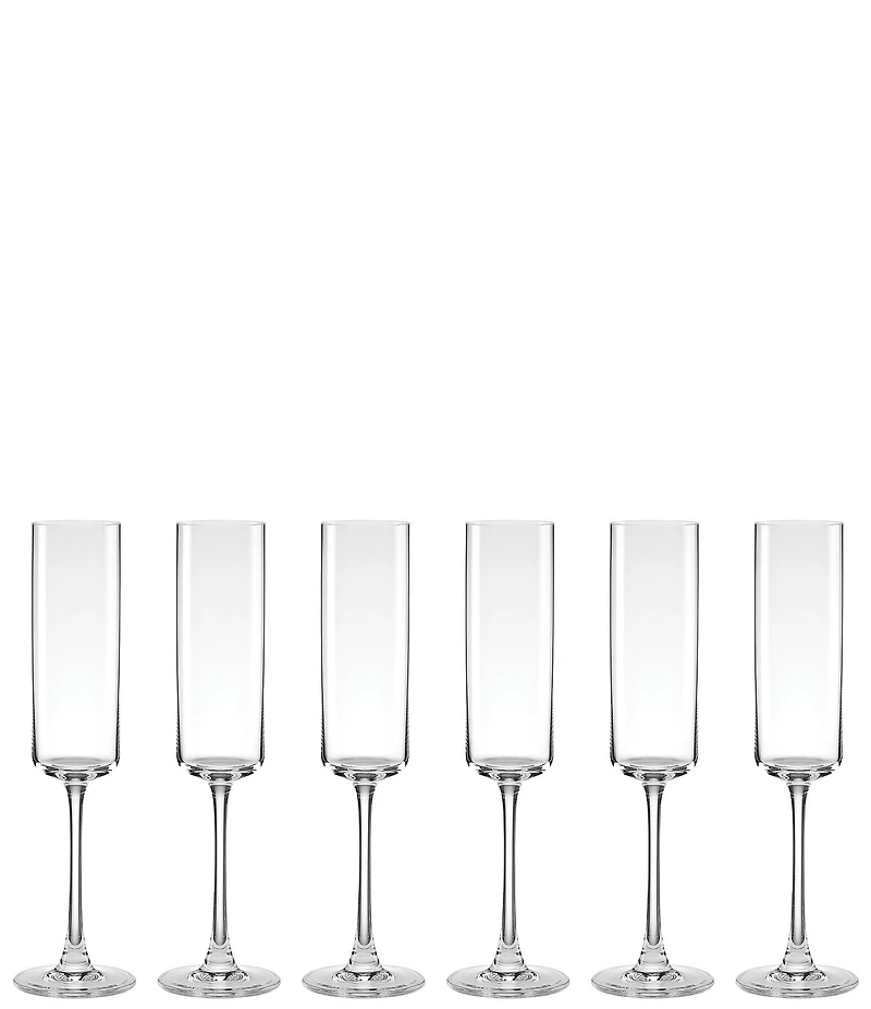 Lenox Tuscany Classics Straight Flutes, Set of 6