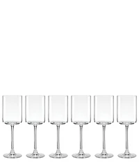Lenox Tuscany Classics Straight White Wine Glasses, Set of 6