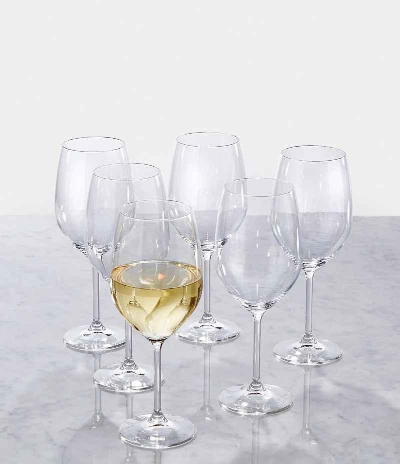 Lenox Tuscany Classics 6-Piece White Wine Glass Set, Buy 4 Get 6