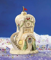 Lenox Whoville Post Office Lit Figurine